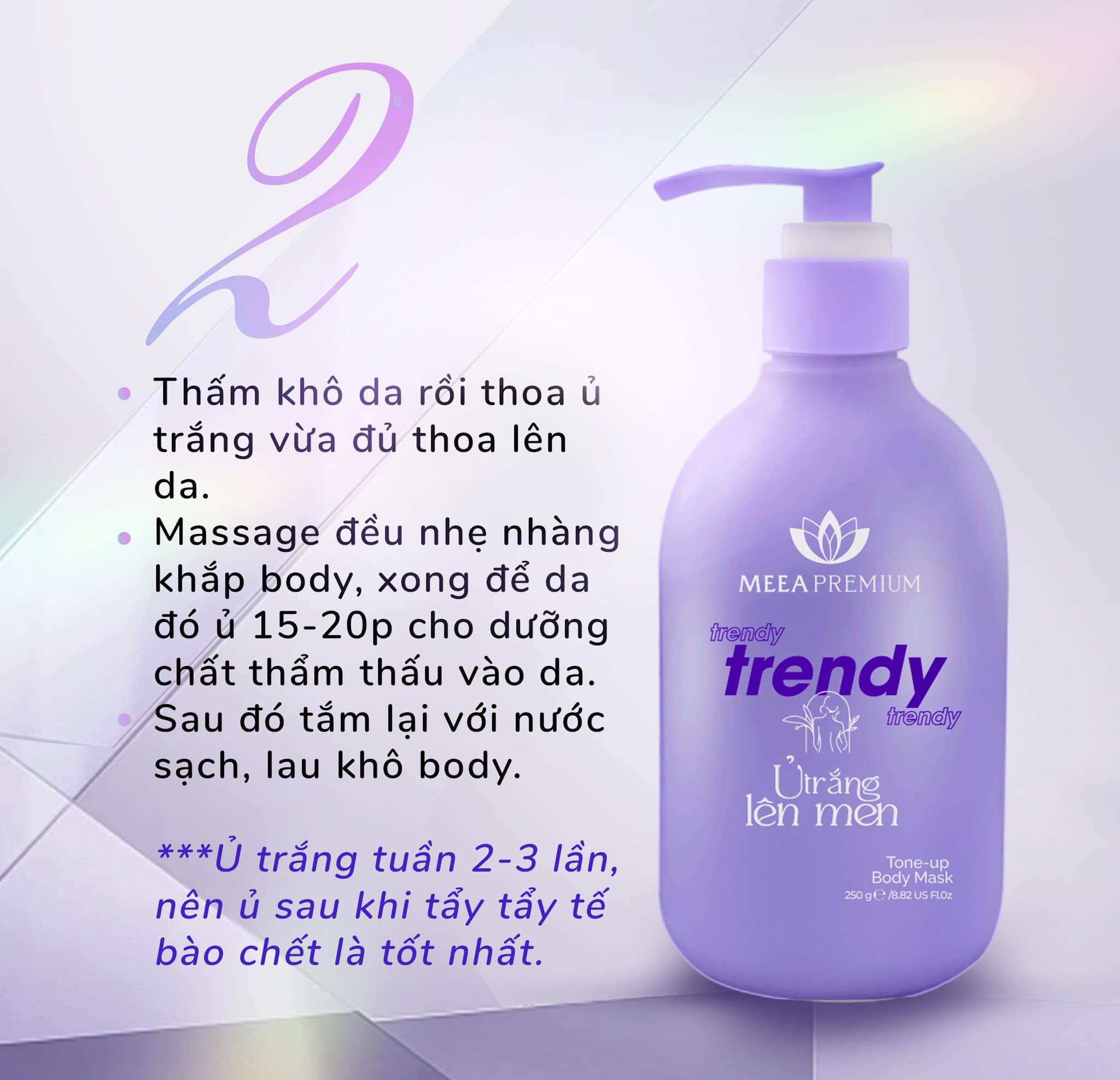 Trendy Meea Premium Organic Body Whitening Combo with Mini Srm and 1 Bit of Whitening Cream